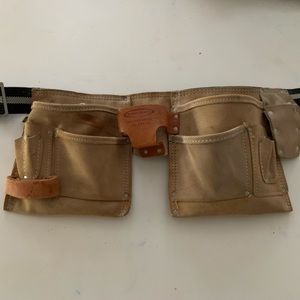 McGuire and Nicholas tool belt leather